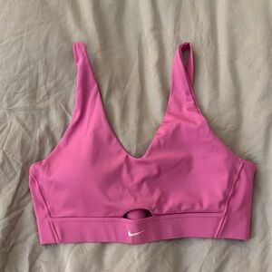 Nike purple dri-fit sports bra sz large